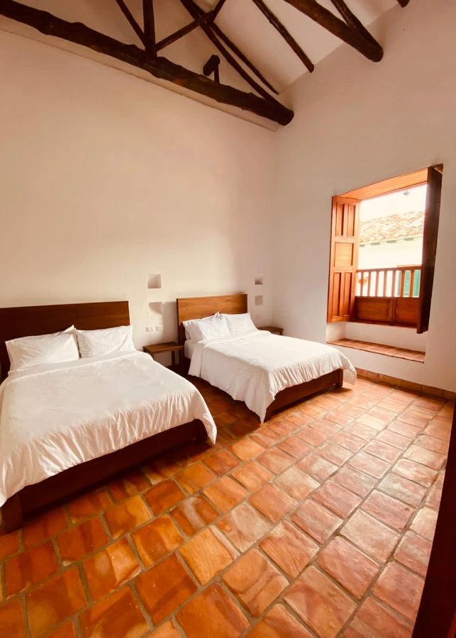 ホテル Casa Santo Domingo Guadalupe Santander エクステリア 写真