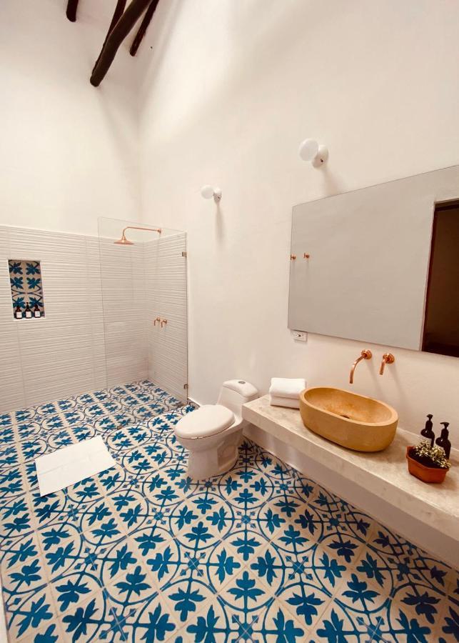 ホテル Casa Santo Domingo Guadalupe Santander エクステリア 写真