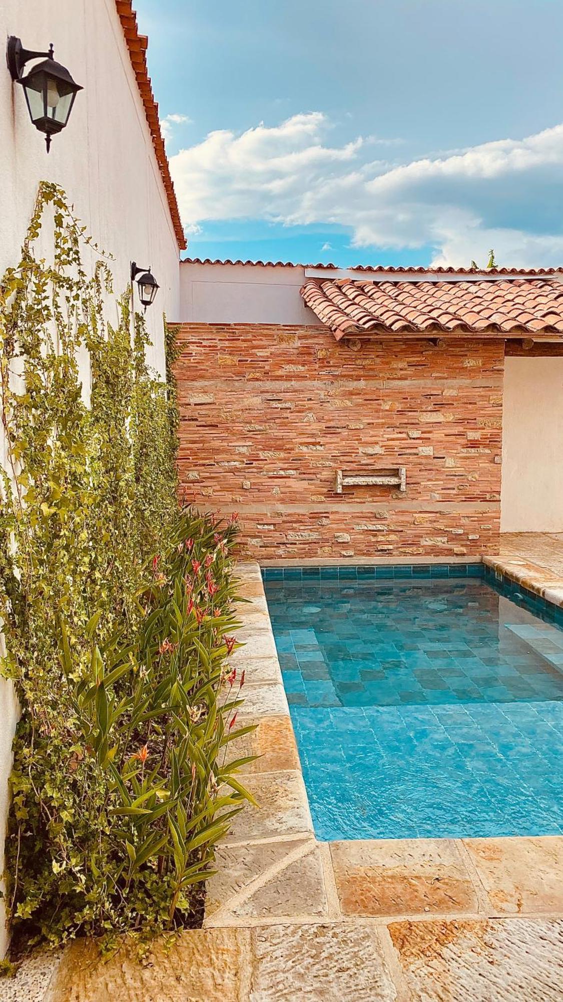 ホテル Casa Santo Domingo Guadalupe Santander エクステリア 写真